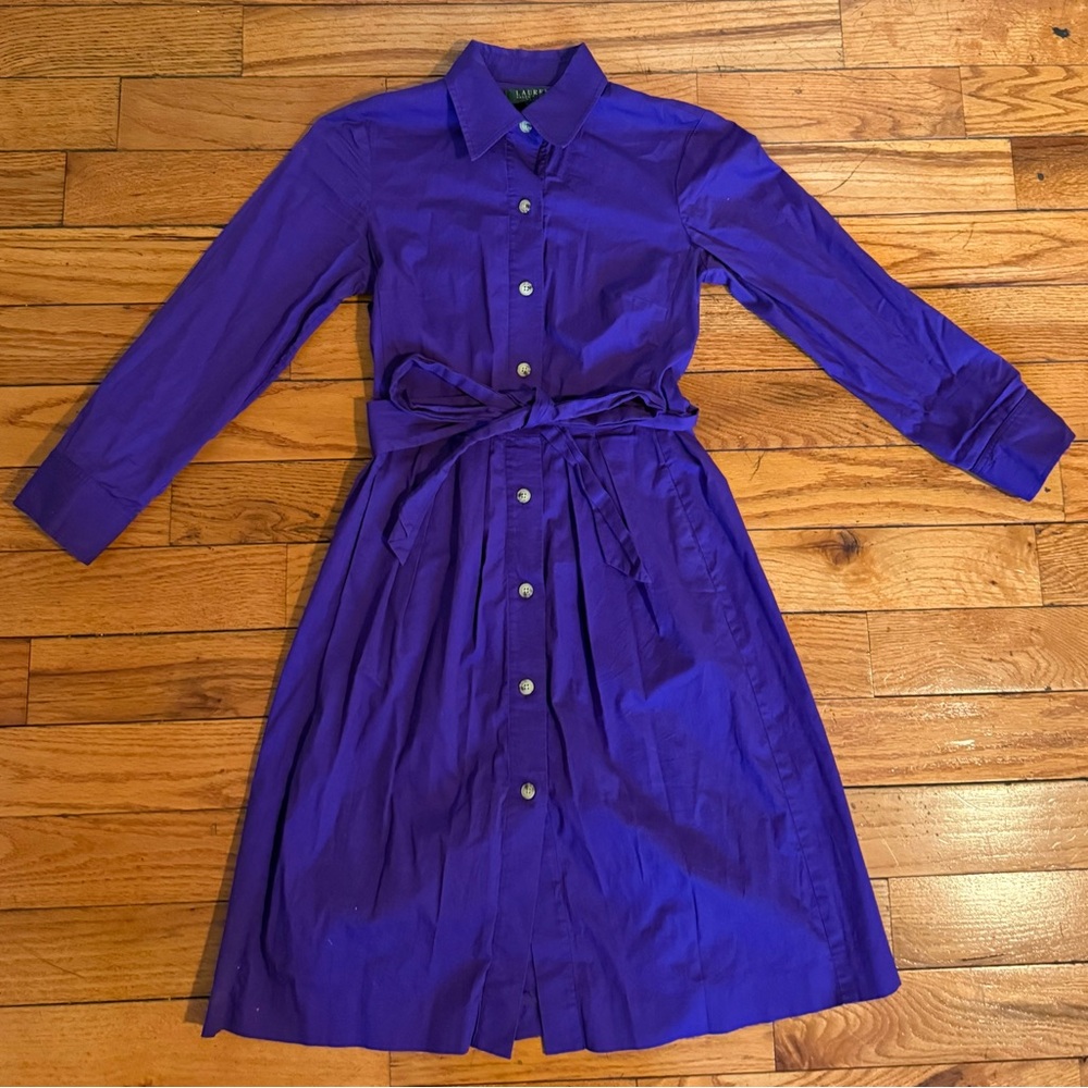 Ralph Lauren women’s long sleeve dress sz(4)